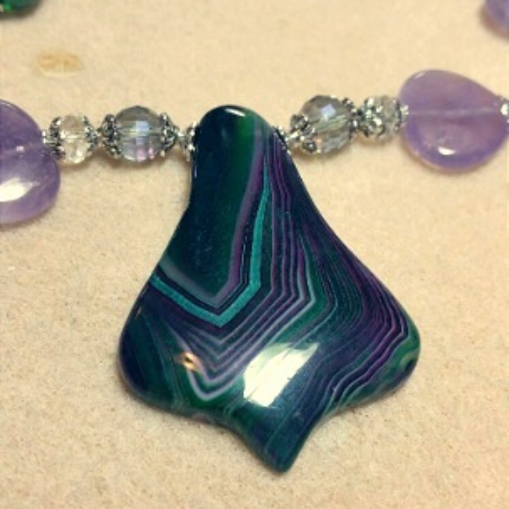 Amethyst Necklace set